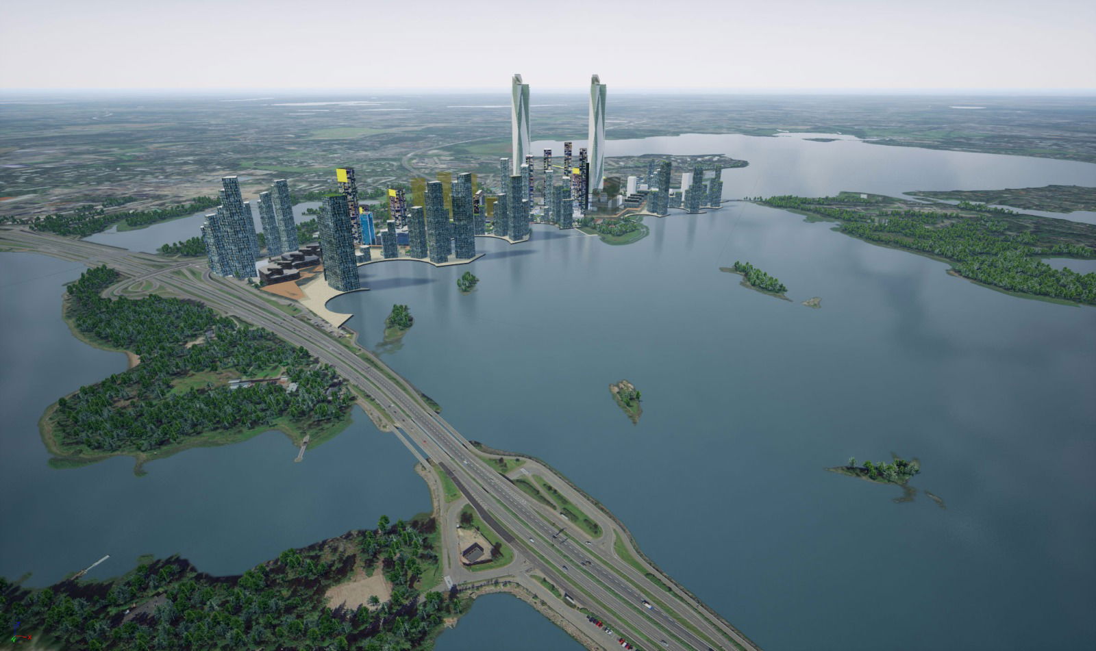 Ostsee Insel Dubai Übersicht