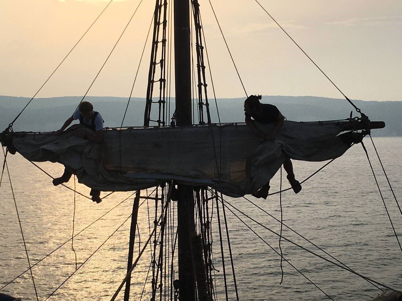 Roald Amundsen Segelschiff Segel