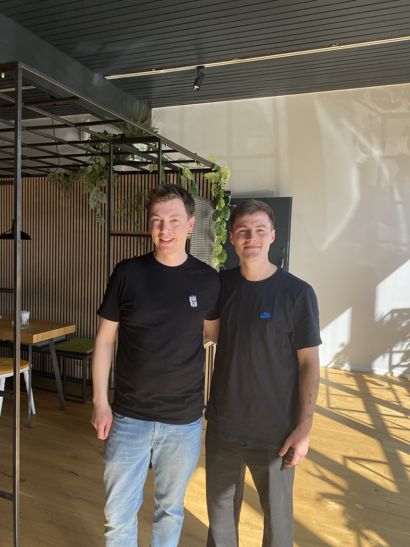 Martin und Tom Gregory