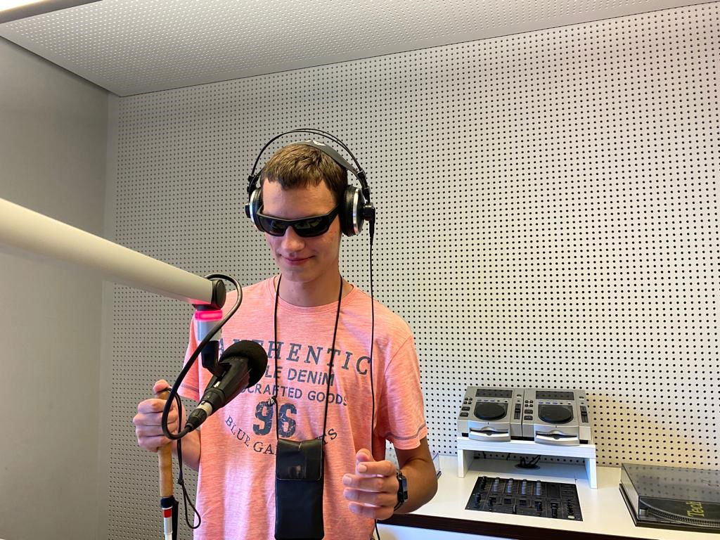 Tjorven im Tonstudio