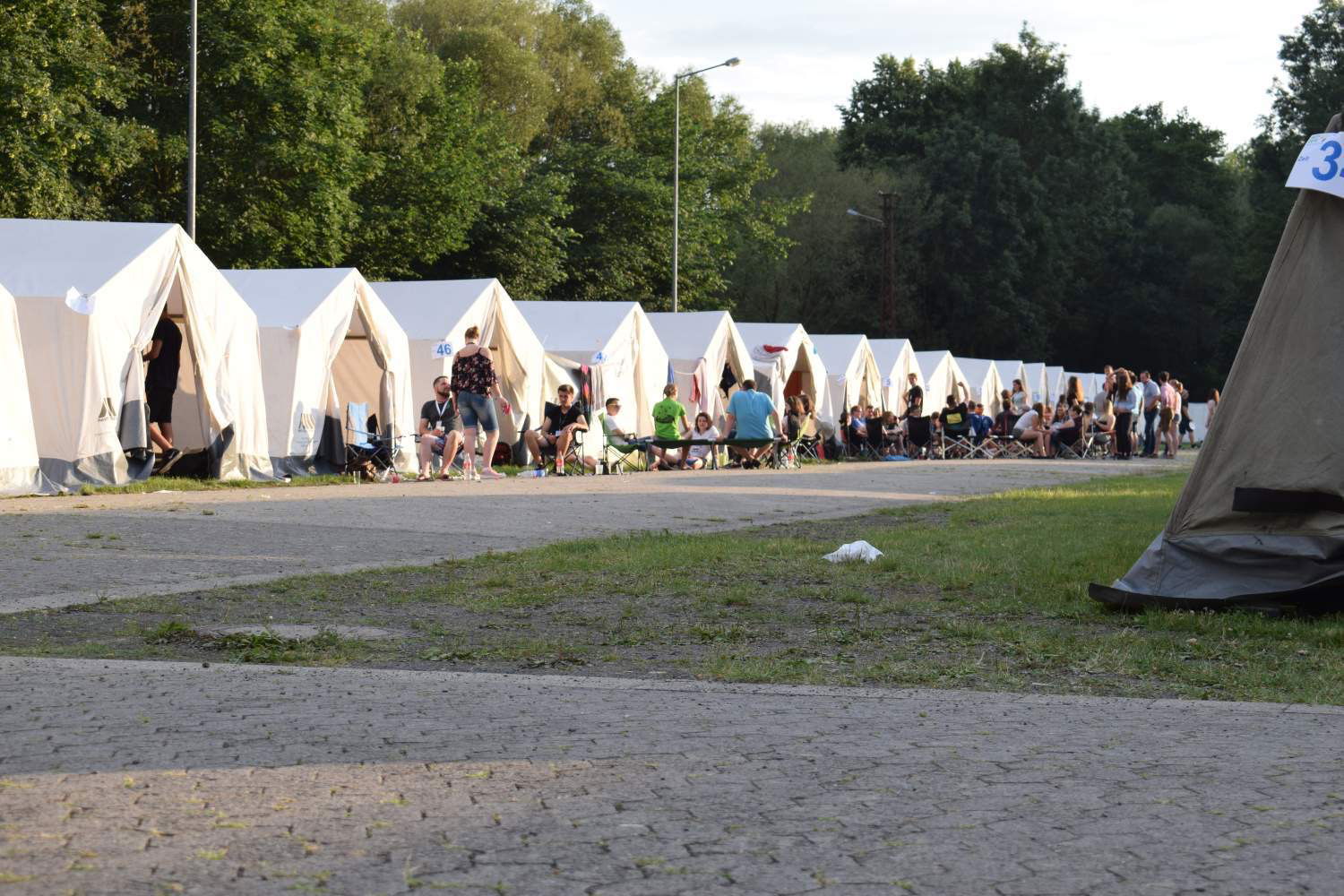 Zelte beim Landjugendtag