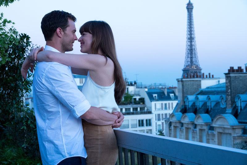 50 Shades ofd grey Christian und Ana in Paris