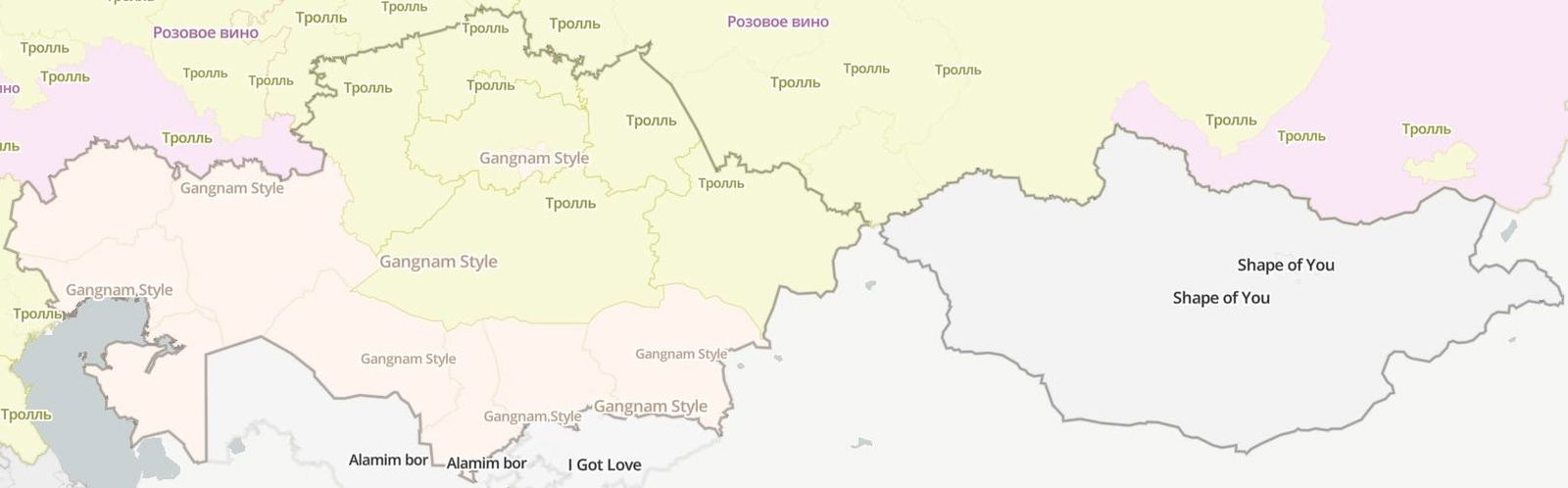 Kasachstan, Mongolei