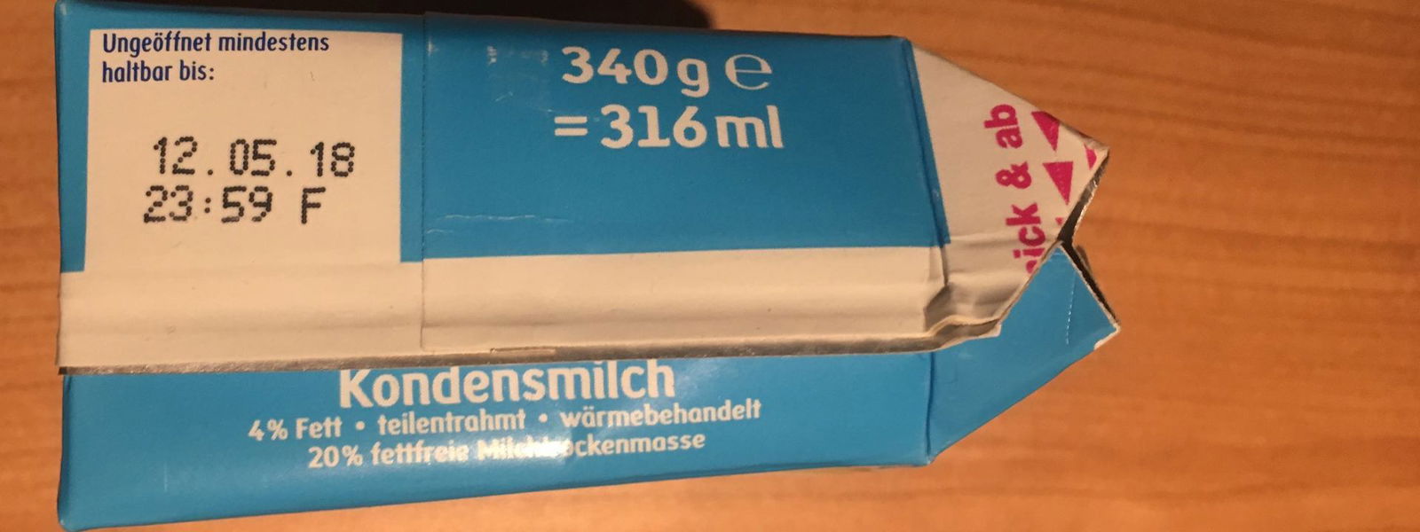 Mindesthaltbarkeitsdatum