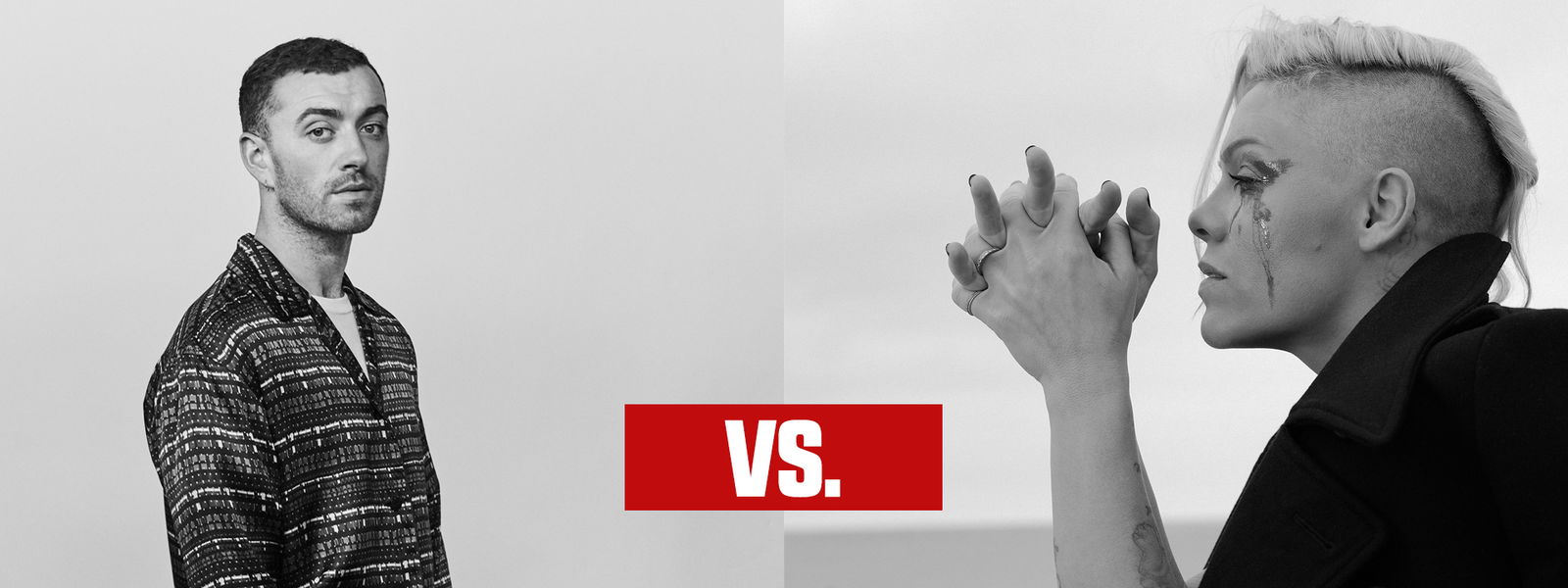 Musiker covern Songs von anderen Musiker, Artikel Hero mit Pink und Sam Smith in 16:6