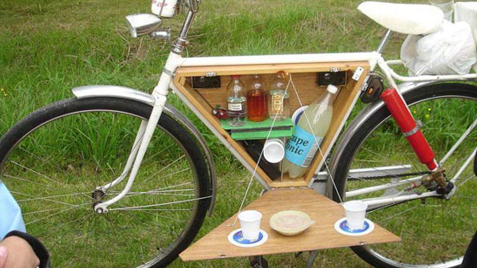 delta radio - Bicycle Bar Cart