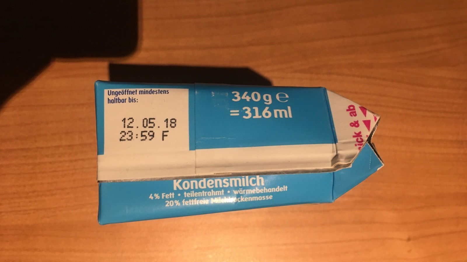 Mindesthaltbarkeitsdatum