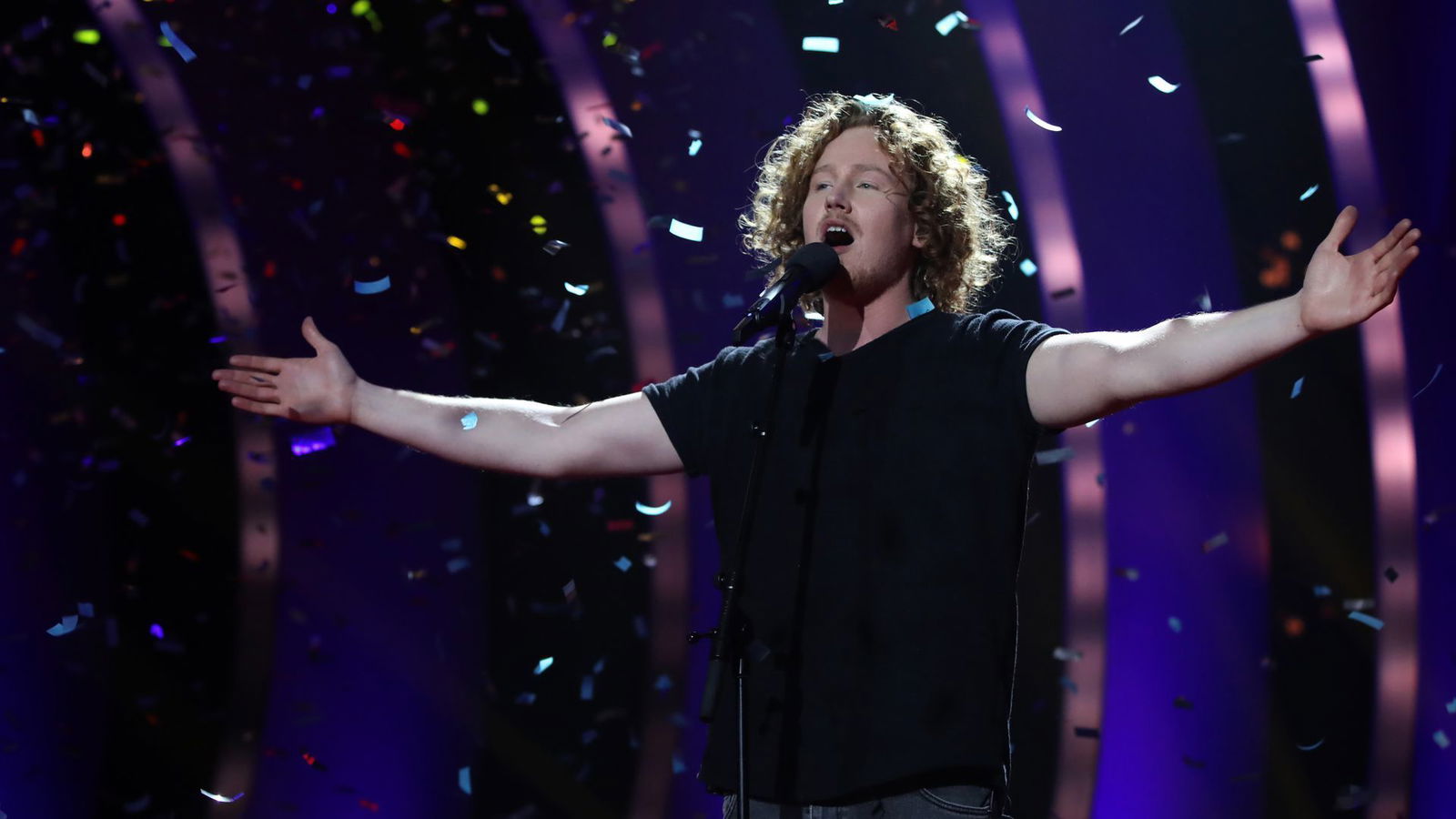 Michael Schulte beim ESC