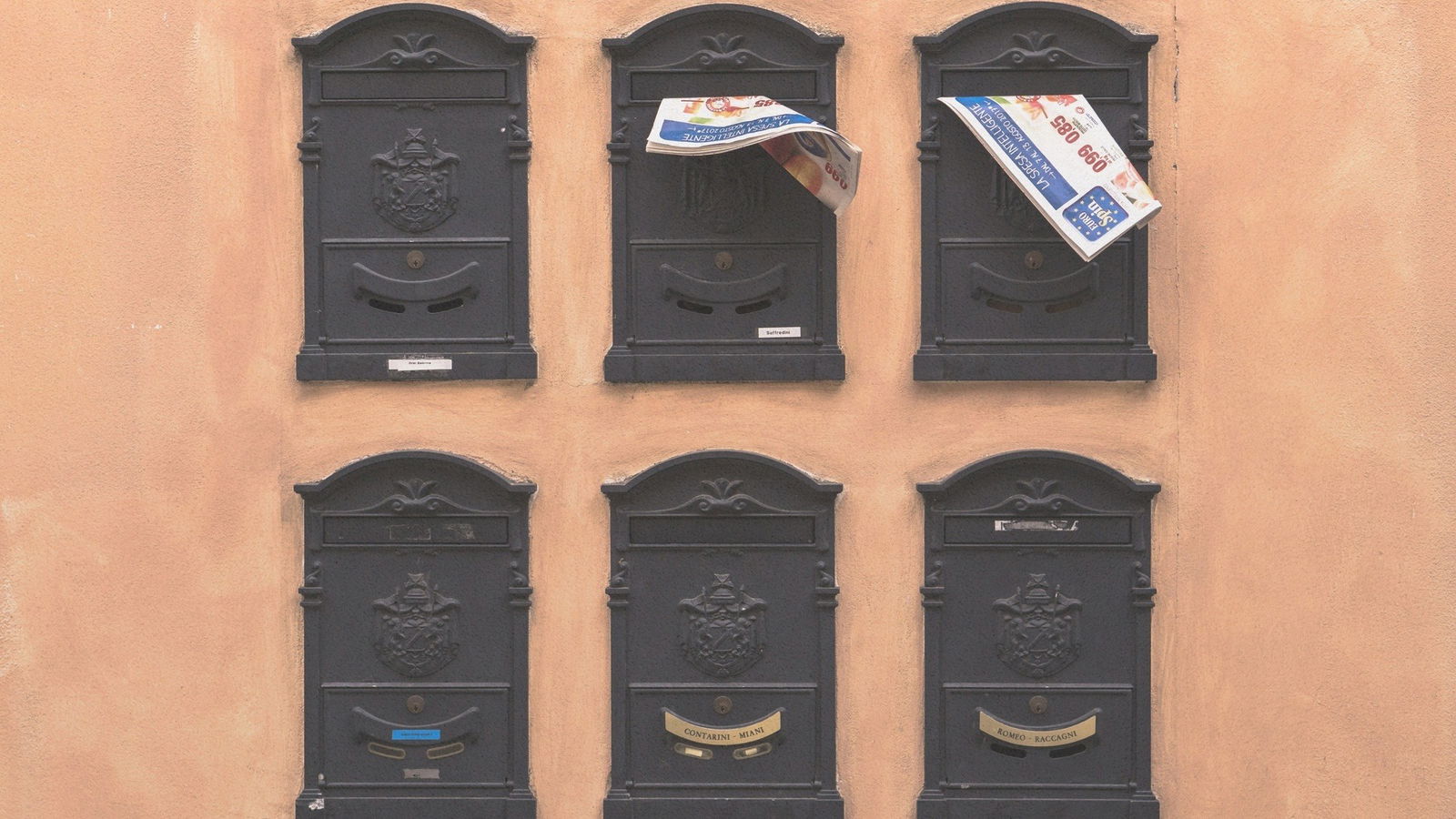 Letzte Werbung Briefkästen Post 16:9