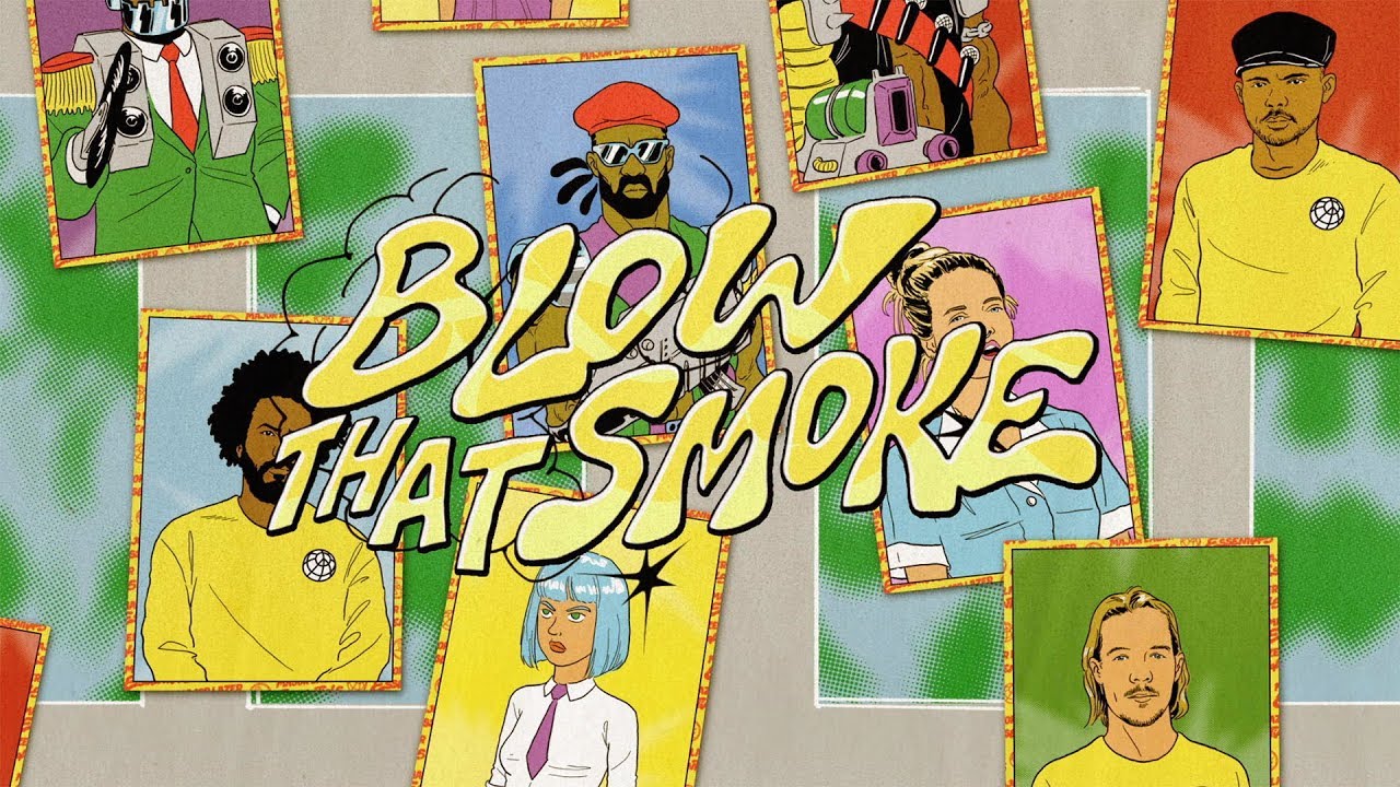 Major Lazer - Blow that Smoke (feat. Tove Lo) (Official Lyric Video)