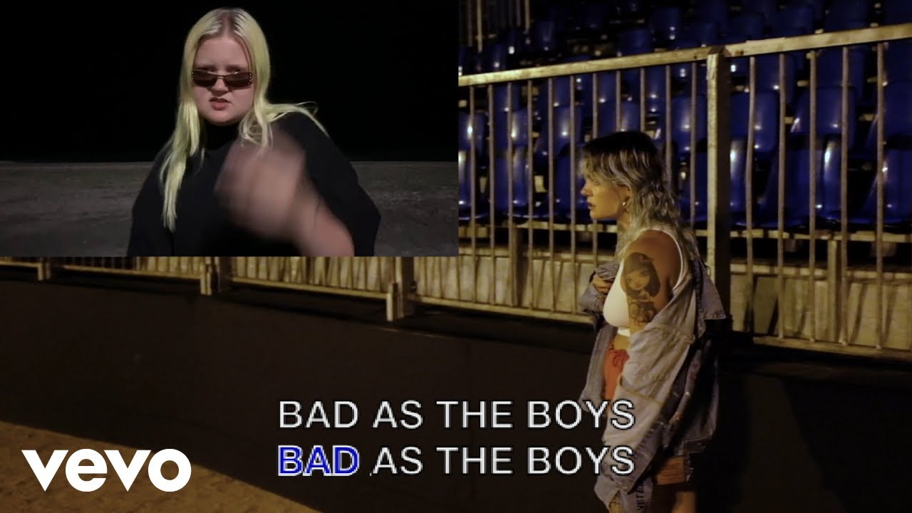Tove Lo - Bad as the Boys (Lyric Video) ft. ALMA